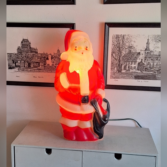 Santa Claus illuminated 1968 - Picture 2 of 9